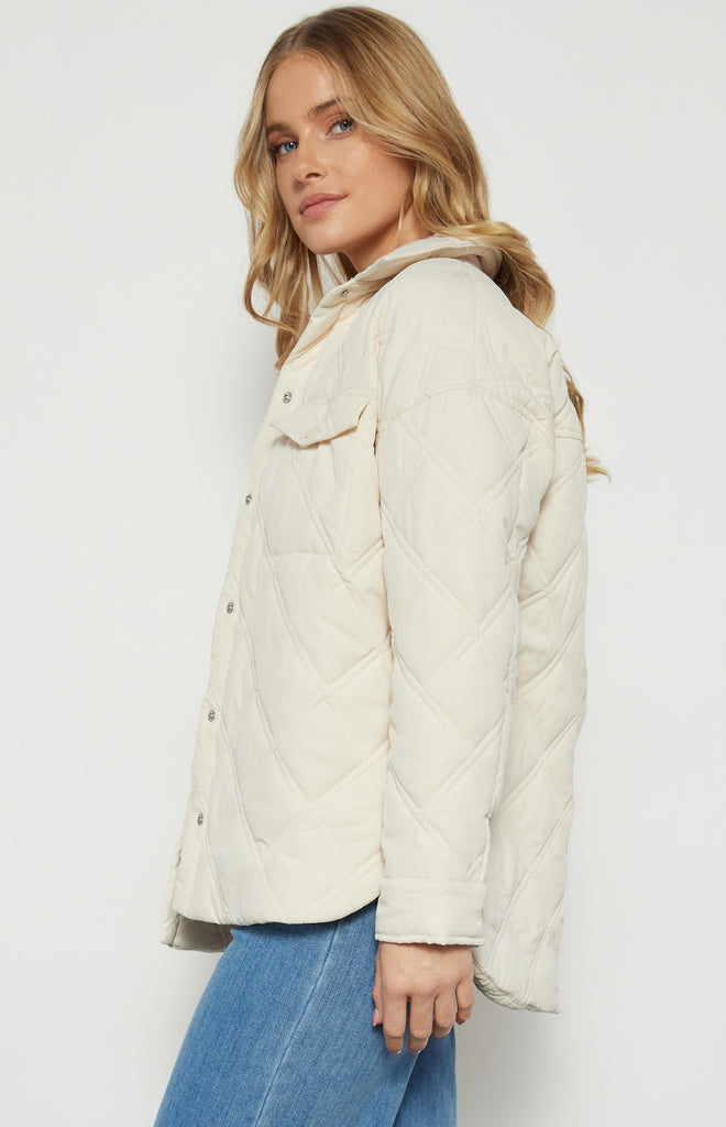 WINNIE & CO - QUILED TRUCKER JACKET