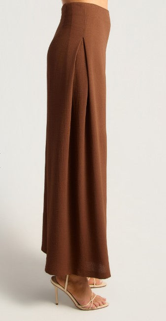 STYLE STATE - HIGH WAISTED SIDE PLEAT WIDE LEG PANT