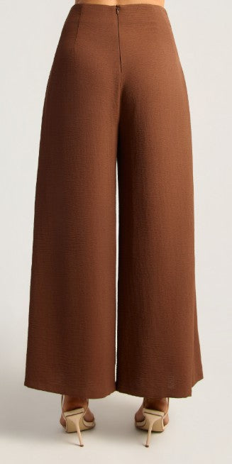 STYLE STATE - HIGH WAISTED SIDE PLEAT WIDE LEG PANT
