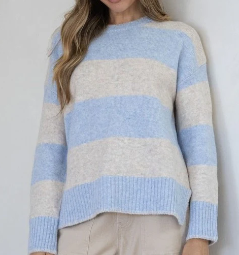MISS MARLOW - ZALI STRIPE CANYON KNIT