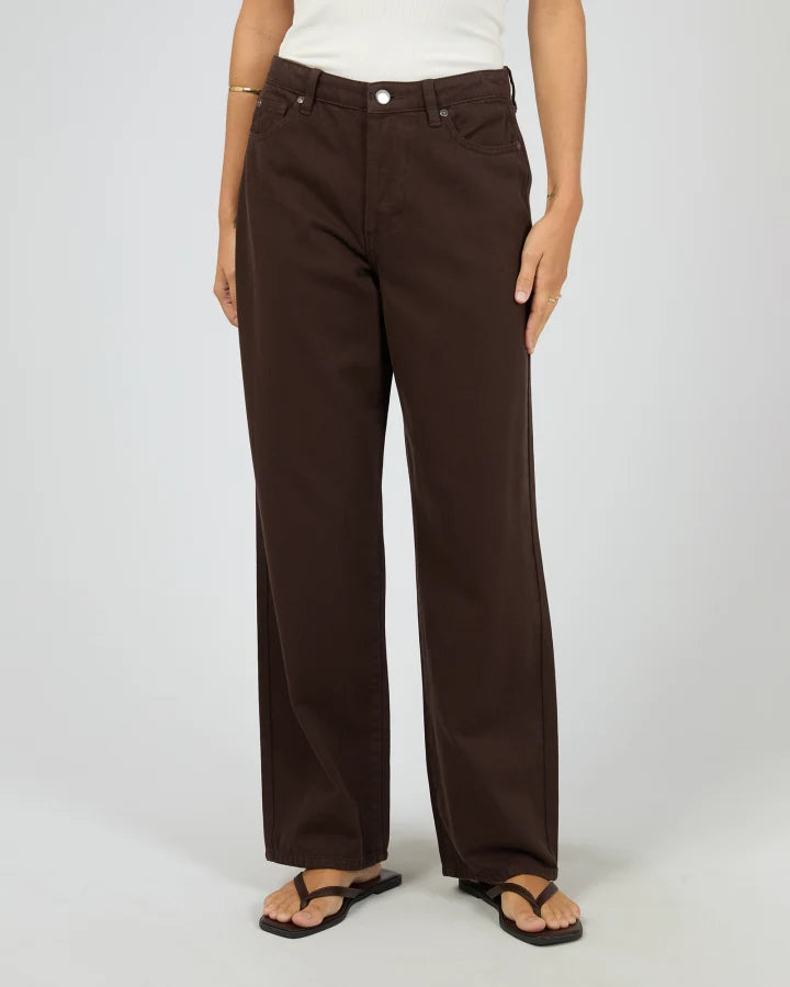 ALL ABOUT EVE - ZIA RELAXED STRAIGHT JEAN
