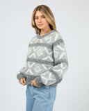 ALL ABOUT EVE - ZOIA KNIT CREW
