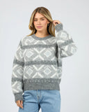 ALL ABOUT EVE - ZOIA KNIT CREW