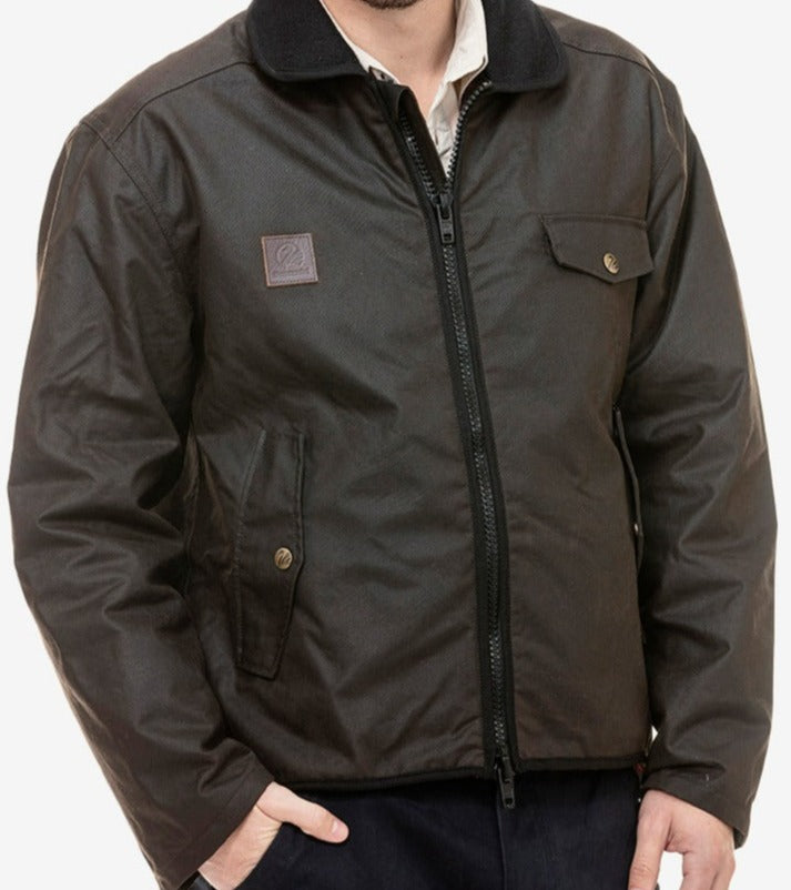 Swanndri oilskin clearance jacket